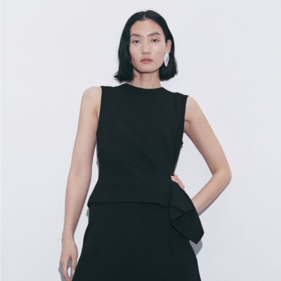 Zara Draped Top - Picture 2 of 7